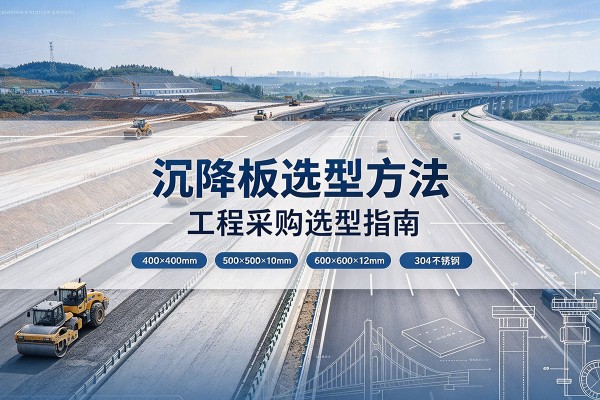 亳州沉降板选择方法