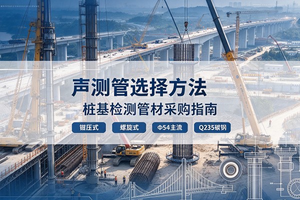 亳州声测管选型标准