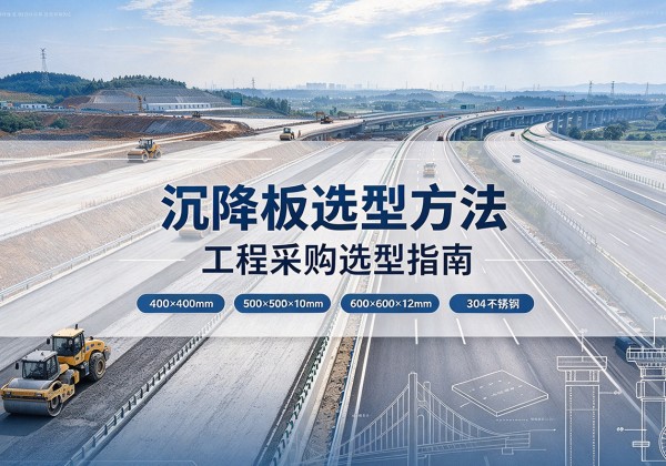 亳州沉降板选择方法